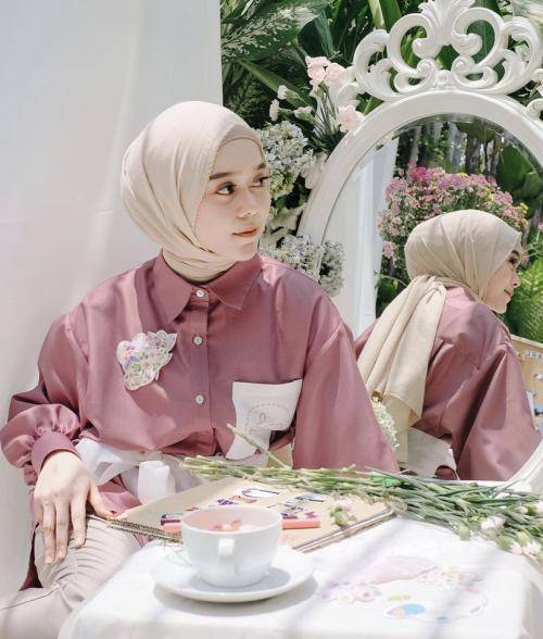 Hijab Style Lesti Kejora, Can Be The Inspiration Of Ramadan and Lebaran Outfits