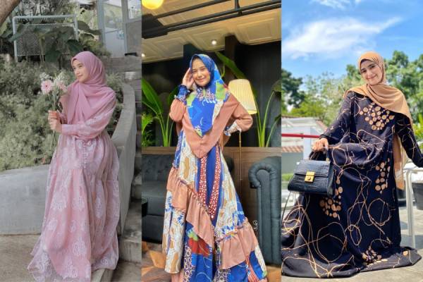 Nadya Mustika -style Hijab Syar’i Invitational Clothing Inspiration, Graceful!