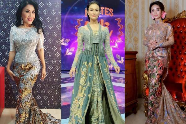The inspiration for the Kebaya style of the Dangdut Academy judges, the luxury makes you enchanted