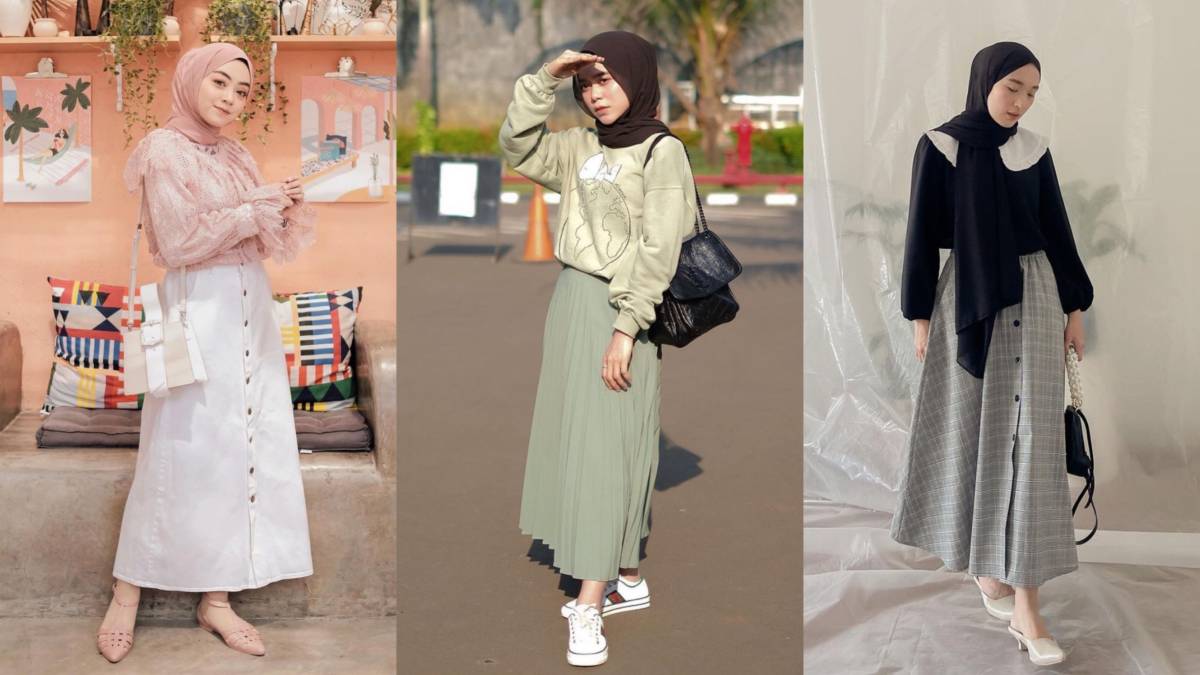 Check 3 Types of Fashionable Skirts for Hijabers, Use This to Look Even More Cool